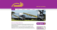 Desktop Screenshot of bargararemovals.com.au